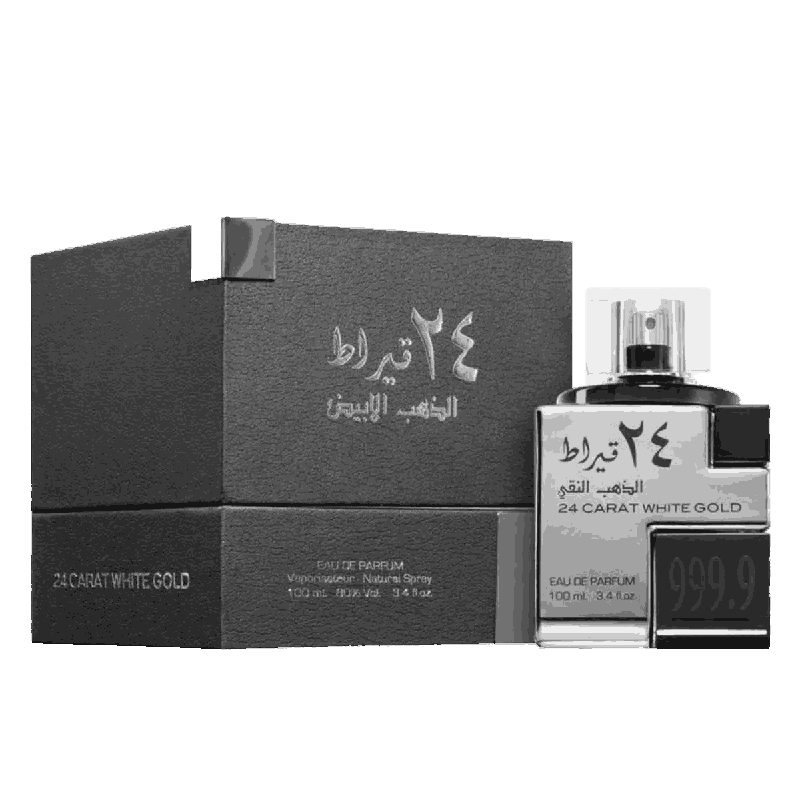 Lattafa 24 Carat White Gold